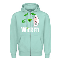 Seafoam wicked halloween Zipper Hoodie - artisFamous