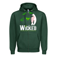 Sports Green wicked halloween Zipper Hoodie - artisFamous