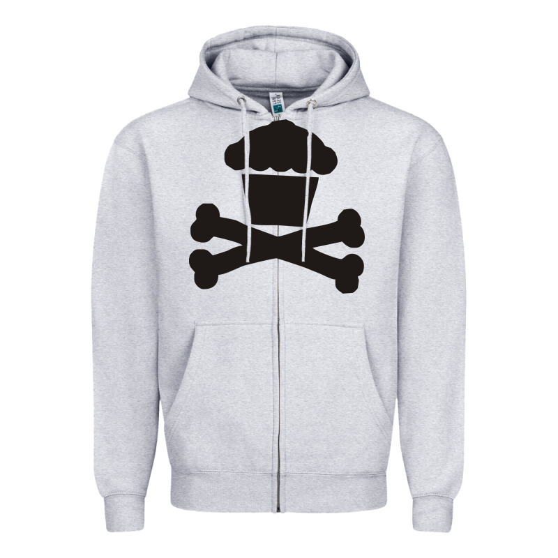 Johnny Cupcakes Funny Skull Zipper Hoodie by artisFamous | Teevron