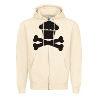 Sandshell johnny cupcakes funny skull Zipper Hoodie - artisFamous