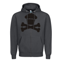 Smoke johnny cupcakes funny skull Zipper Hoodie - artisFamous