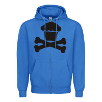 True Royal johnny cupcakes funny skull Zipper Hoodie - artisFamous
