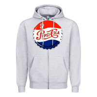 Heather Grey drink soda Zipper Hoodie - artisFamous