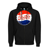 Black drink soda Zipper Hoodie - artisFamous