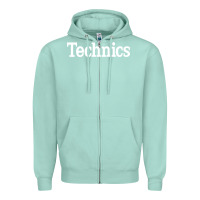 Seafoam technics essential Zipper Hoodie - artisFamous