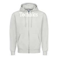 Dove Grey technics essential Zipper Hoodie - artisFamous