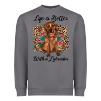 Storm life is better with a labrador Heavyweight Sweatshirt - JahusDesignShop