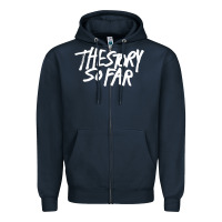 Navy The Story So Far (TSSF) Zipper Hoodie - artisFamous