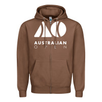 Chestnut Australian Open Zipper Hoodie - artisFamous