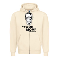 Sandshell your mom  Sigmund Freud Zipper Hoodie - artisFamous