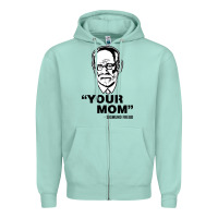 Seafoam your mom  Sigmund Freud Zipper Hoodie - artisFamous