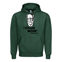 Sports Green your mom  Sigmund Freud Zipper Hoodie - artisFamous