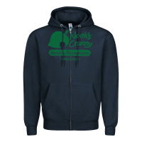 Navy Nook's Cranny Zipper Hoodie - artisFamous