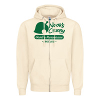 Sandshell Nook's Cranny Zipper Hoodie - artisFamous