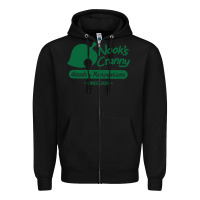 Black Nook's Cranny Zipper Hoodie - artisFamous