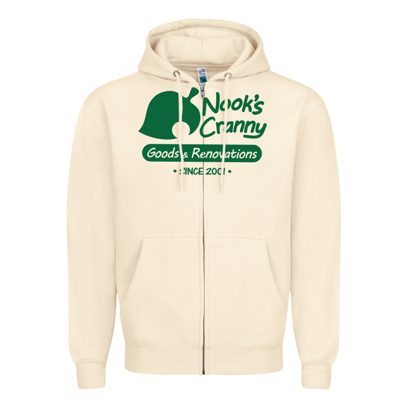 Nook's Cranny Zipper Hoodie by artisFamous | Teevron