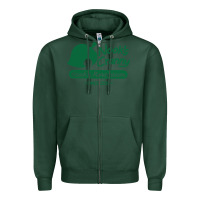 Sports Green Nook's Cranny Zipper Hoodie - artisFamous
