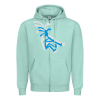 Seafoam kokopeli funny Zipper Hoodie - artisFamous