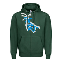 Sports Green kokopeli funny Zipper Hoodie - artisFamous