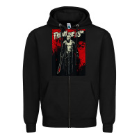 Black friday the 13th jason drip Zipper Hoodie - artisFamous
