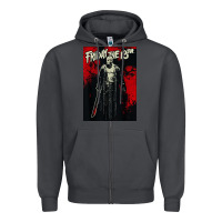 Smoke friday the 13th jason drip Zipper Hoodie - artisFamous