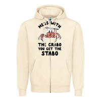 Sandshell mess with the crabo you get the stabo Zipper Hoodie - artisFamous