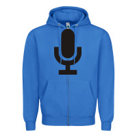 True Royal microphone funny music Zipper Hoodie - artisFamous