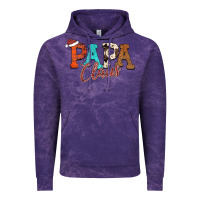 Cloud Purple Papa Claus Vintage Hoodie - CowhideDigitalArt