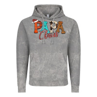 Cloud Rock Papa Claus Vintage Hoodie - CowhideDigitalArt