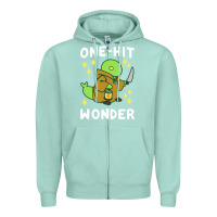 Seafoam one hit wonder   tonberry Zipper Hoodie - artisFamous