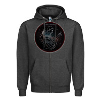 Charcoal Heather Sturgill Simpson Star Zipper Hoodie - artisFamous