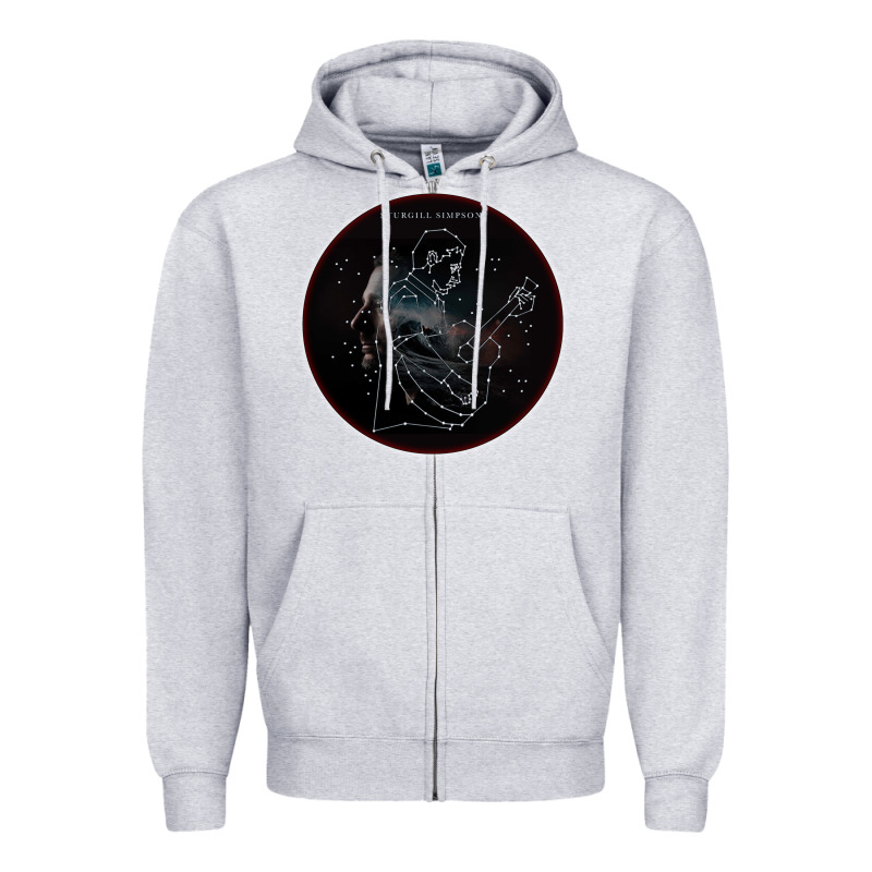 Sturgill Simpson Star Zipper Hoodie by artisFamous | Teevron