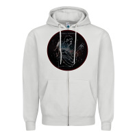 Dove Grey Sturgill Simpson Star Zipper Hoodie - artisFamous