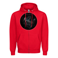 Red Sturgill Simpson Star Zipper Hoodie - artisFamous