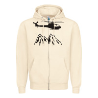 Sandshell mountain rescue helicopter funny Zipper Hoodie - artisFamous