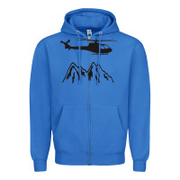 True Royal mountain rescue helicopter funny Zipper Hoodie - artisFamous