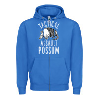 True Royal tactical assault possum Zipper Hoodie - artisFamous