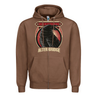 Chestnut Alter Bridge Zipper Hoodie - artisFamous