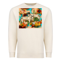 Sandshell fall charolais bulls Premium Sweatshirt - RanaPortraitStore