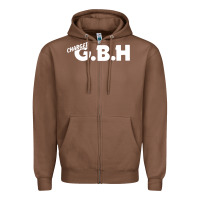 Chestnut Charged G.B.H Zipper Hoodie - artisFamous