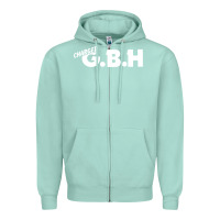 Seafoam Charged G.B.H Zipper Hoodie - artisFamous