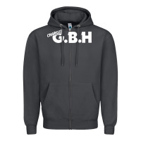Smoke Charged G.B.H Zipper Hoodie - artisFamous