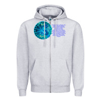 Heather Grey Aquarius Sign Zodiac Astrology Horoscope T-shirt Zipper Hoodie - artisFamous
