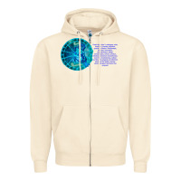 Sandshell Aquarius Sign Zodiac Astrology Horoscope T-shirt Zipper Hoodie - artisFamous
