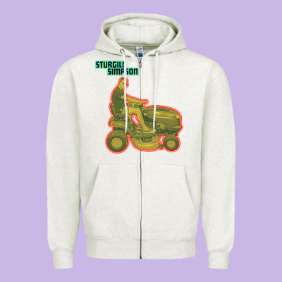 Sturgill Simpson Tractor Zipper Hoodie Designed By Artisfamous