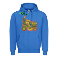 True Royal Sturgill Simpson Tractor Zipper Hoodie - artisFamous
