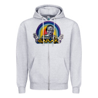 Heather Grey friend of garak Zipper Hoodie - artisFamous