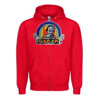Red friend of garak Zipper Hoodie - artisFamous