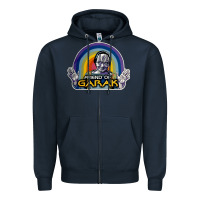 Navy friend of garak Zipper Hoodie - artisFamous