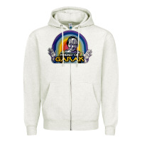 Oatmeal Heather friend of garak Zipper Hoodie - artisFamous